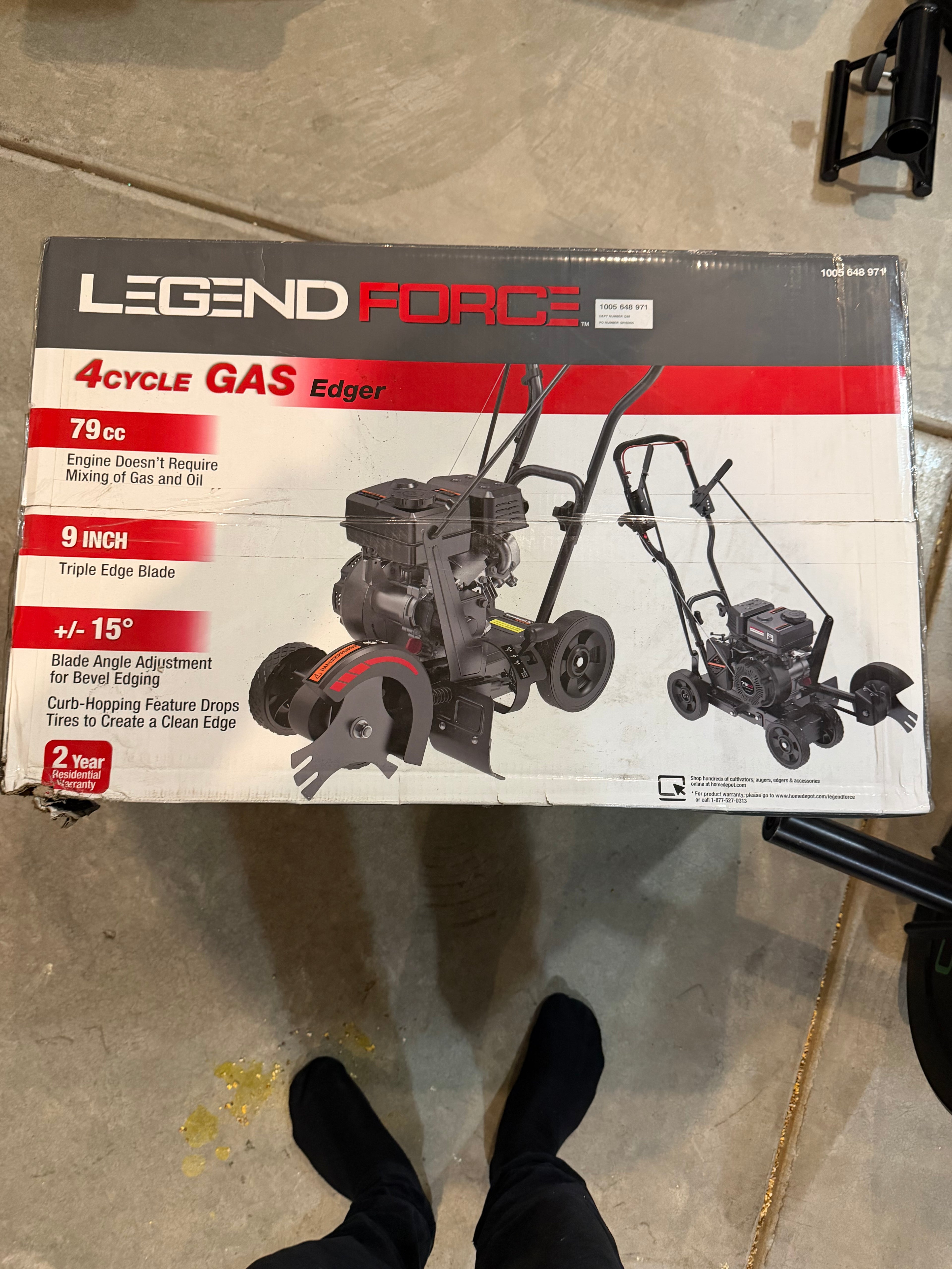 Legend Force  Gas Edger